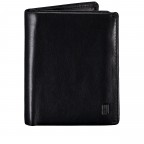 Geldbörse mit RFID-Schutz Black, Farbe: schwarz, Marke: Hausfelder Manufaktur, EAN: 4065646026056, Abmessungen in cm: 8.5x11x1.5, Bild 1 von 5