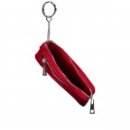 Schlüssel- / Kartenetui Nappa Red, Farbe: rot/weinrot, Marke: Hausfelder Manufaktur, EAN: 4065646026070, Abmessungen in cm: 12.2x8.5x1.5, Bild 4 von 4