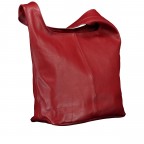 Beuteltasche Dollaro Weinrot, Farbe: rot/weinrot, Marke: Hausfelder Manufaktur, EAN: 4065646027565, Abmessungen in cm: 33.5x32.5x16, Bild 2 von 5
