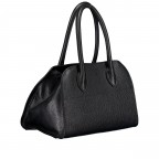 Tasche Dollaro Schwarz, Farbe: schwarz, Marke: Hausfelder Manufaktur, EAN: 4065646027794, Abmessungen in cm: 26.5x18.5x17, Bild 2 von 7