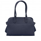 Tasche Dollaro Dunkelblau, Farbe: blau/petrol, Marke: Hausfelder Manufaktur, EAN: 4065646027855, Abmessungen in cm: 32x22x17.5, Bild 3 von 6