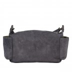 Beuteltasche Velours Utility Bag Dunkelgrau, Farbe: grau, Marke: Hausfelder Manufaktur, EAN: 4065646027893, Abmessungen in cm: 36x19x15, Bild 3 von 7