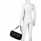 Beuteltasche Dollaro Utility Bag Schwarz, Farbe: schwarz, Marke: Hausfelder Manufaktur, EAN: 4065646027930, Abmessungen in cm: 36x19x15, Bild 4 von 7