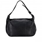 Umhängetasche Dollaro Schwarz, Farbe: schwarz, Marke: Hausfelder Manufaktur, EAN: 4065646028012, Abmessungen in cm: 28x17x9.5, Bild 3 von 6