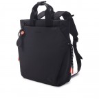 Rucksack String Norio Black, Farbe: schwarz, Marke: Hedgren, EAN: 5413507235090, Abmessungen in cm: 25x31x9, Bild 2 von 9