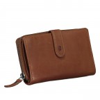 Geldbörse Oil pull up mit RFID-Schutz Cognac, Farbe: cognac, Marke: Hausfelder Manufaktur, EAN: 4065646026124, Abmessungen in cm: 10.5x15.5x3, Bild 2 von 5