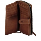 Geldbörse Oil pull up mit RFID-Schutz Cognac, Farbe: cognac, Marke: Hausfelder Manufaktur, EAN: 4065646026124, Abmessungen in cm: 10.5x15.5x3, Bild 4 von 5