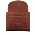 Geldbörse Oil pull up mit RFID-Schutz Cognac, Farbe: cognac, Marke: Hausfelder Manufaktur, EAN: 4065646027312, Abmessungen in cm: 9.7x8x2.5, Bild 5 von 5