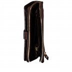 Geldbörse Kroko mit RFID-Schutz Dark Brown, Farbe: braun, Marke: Hausfelder Manufaktur, EAN: 4065646026209, Abmessungen in cm: 10.5x15.5x3, Bild 5 von 5