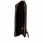 Geldbörse Kroko mit RFID-Schutz Dark Brown, Farbe: braun, Marke: Hausfelder Manufaktur, EAN: 4065646026223, Abmessungen in cm: 19x10x2.5, Bild 4 von 4