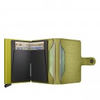 Geldbörse Miniwallet Crisple Lime, Farbe: grün/oliv, Marke: Secrid, EAN: 8721077501024, Abmessungen in cm: 6.8x10.2x1.6, Bild 3 von 5