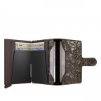 Geldbörse Miniwallet Crunch mit RFID-Schutz Bronze, Farbe: metallic, Marke: Secrid, EAN: 8721077501048, Abmessungen in cm: 6.8x10.2x2.1, Bild 4 von 5