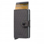 Geldbörse Miniwallet Optical mit RFID-Schutz Grey Yellow, Farbe: grau, Marke: Secrid, EAN: 8721077501192, Abmessungen in cm: 6.8x10.2x2.1, Bild 5 von 5