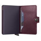 Geldbörse Miniwallet Original mit RFID-Schutz Cranberry, Farbe: rot/weinrot, Marke: Secrid, EAN: 8721077501062, Abmessungen in cm: 6.8x10.2x2.1, Bild 4 von 5