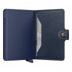 Geldbörse Miniwallet Original mit RFID-Schutz Navy, Farbe: blau/petrol, Marke: Secrid, EAN: 8721077500881, Abmessungen in cm: 6.8x10.2x2.1, Bild 4 von 5