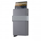 Geldbörse Bandwallet Matte Grey Grey, Farbe: grau, Marke: Secrid, EAN: 8721077500959, Abmessungen in cm: 6.8x10.3x1.9, Bild 5 von 5