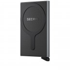 Kartenetui Cardprotector für MagSafe Titanium, Farbe: grau, Marke: Secrid, EAN: 8721077501390, Abmessungen in cm: 6.3x10.2x1.05, Bild 2 von 3