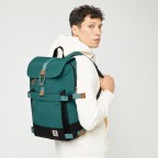 Rucksack Commuter mit Laptopfach 13 Zoll Grün, Farbe: grün/oliv, Marke: Faguo, EAN: 3666868053762, Abmessungen in cm: 27.5x43x11, Bild 5 von 8