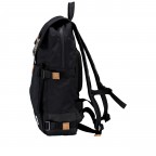 Rucksack Commuter mit Laptopfach 13 Zoll Black, Farbe: schwarz, Marke: Faguo, EAN: 3666868053786, Abmessungen in cm: 27.5x43x11, Bild 2 von 8