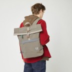 Rucksack Cycling mit Laptopfach 15 Zoll Sand, Farbe: beige, Marke: Faguo, EAN: 3666868053700, Abmessungen in cm: 28x46x12.5, Bild 6 von 6