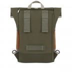 Rucksack Cycling mit Laptopfach 15 Zoll Khaki, Farbe: taupe/khaki, Marke: Faguo, EAN: 3666868053731, Abmessungen in cm: 28x46x12.5, Bild 4 von 6