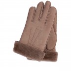 Handschuhe Ilvy Lammfell für Damen Größe 7,5 Nougat, Farbe: taupe/khaki, Marke: Kessler, EAN: 4250042541979, Bild 2 von 4