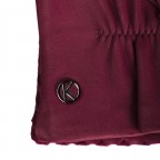 Handschuhe Mila für Damen Größe 7,5 Bordeaux, Farbe: rot/weinrot, Marke: Kessler, EAN: 4250042557888, Bild 4 von 4