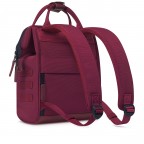 Rucksack Adventurer Small Nice mit zwei auswechselbaren Vortaschen Weinrot, Farbe: rot/weinrot, Marke: Cabaia, EAN: 3701328354550, Abmessungen in cm: 23x32x13, Bild 6 von 10