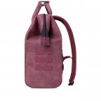 Rucksack Adventurer Medium Dehli mit zwei auswechselbaren Vortaschen Weinrot, Farbe: rot/weinrot, Marke: Cabaia, EAN: 3701328346371, Abmessungen in cm: 27x41x16, Bild 5 von 10