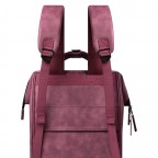 Rucksack Adventurer Medium Dehli mit zwei auswechselbaren Vortaschen Weinrot, Farbe: rot/weinrot, Marke: Cabaia, EAN: 3701328346371, Abmessungen in cm: 27x41x16, Bild 9 von 10