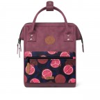 Rucksack Adventurer Small Delhi Weinrot, Farbe: rot/weinrot, Marke: Cabaia, EAN: 3701328346388, Abmessungen in cm: 23x32x13, Bild 2 von 10