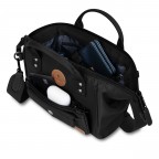 Umhängetasche Crossbody S Cambridge Schwarz, Farbe: schwarz, Marke: Cabaia, EAN: 3667022021894, Abmessungen in cm: 18x14x7.5, Bild 2 von 5