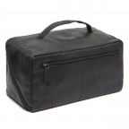 Kulturbeutel Trevia Black, Farbe: schwarz, Marke: The Chesterfield Brand, EAN: 8719241124315, Abmessungen in cm: 29x15x15, Bild 3 von 7