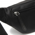 Gürteltasche Brana Black, Farbe: schwarz, Marke: The Chesterfield Brand, EAN: 8719241125039, Abmessungen in cm: 15x12x0.5, Bild 6 von 7