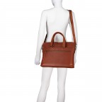 Aktentasche Elvas mit Laptopfach 15 Zoll Cognac, Farbe: cognac, Marke: The Chesterfield Brand, EAN: 8719241125145, Abmessungen in cm: 40x31x8, Bild 5 von 8