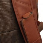Rucksack Remo mit Laptopfach 16 Zoll Cognac, Farbe: cognac, Marke: The Chesterfield Brand, EAN: 8719241124834, Abmessungen in cm: 36x47x14, Bild 8 von 8