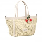 Shopper Alisya Off White, Farbe: beige, Marke: V°73, EAN: 8051941024671, Abmessungen in cm: 35x30x17.5, Bild 2 von 7