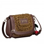 Umhängetasche Alisya Moro, Farbe: braun, Marke: V°73, EAN: 8051941024756, Abmessungen in cm: 20.5x17x7, Bild 2 von 6