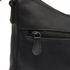 Beuteltasche Tivra Black, Farbe: schwarz, Marke: The Chesterfield Brand, EAN: 8719241126166, Abmessungen in cm: 28x23x7, Bild 8 von 9