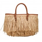 Shopper Domitilla Naturale Cuoio, Farbe: cognac, Marke: V°73, EAN: 8051941026743, Abmessungen in cm: 25x25x15, Bild 3 von 7