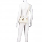 Handtasche Federica Off White, Farbe: beige, Marke: V°73, EAN: 8054942982667, Abmessungen in cm: 22x15x10, Bild 6 von 7