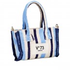 Handtasche Ilene Azzur Multic, Farbe: blau/petrol, Marke: V°73, EAN: 8051941025616, Abmessungen in cm: 18x14x4.5, Bild 2 von 7