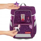 Schulranzen Space Set 5-teilig Pretty Unicorn Nuala, Farbe: rot/weinrot, Marke: Step by Step, EAN: 4047443538963, Abmessungen in cm: 28x37x20, Bild 3 von 14