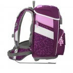 Schulranzen Space Set 5-teilig Pretty Unicorn Nuala, Farbe: rot/weinrot, Marke: Step by Step, EAN: 4047443538963, Abmessungen in cm: 28x37x20, Bild 5 von 14