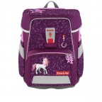 Schulranzen Space Set 5-teilig Pretty Unicorn Nuala, Farbe: rot/weinrot, Marke: Step by Step, EAN: 4047443538963, Abmessungen in cm: 28x37x20, Bild 2 von 14