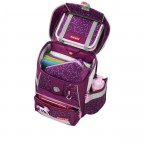 Schulranzen Space Set 5-teilig Pretty Unicorn Nuala, Farbe: rot/weinrot, Marke: Step by Step, EAN: 4047443538963, Abmessungen in cm: 28x37x20, Bild 7 von 14