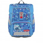 Schulranzen Space Set 5-teilig Dolphin Finja, Farbe: blau/petrol, Marke: Step by Step, EAN: 4047443538956, Abmessungen in cm: 28x37x20, Bild 2 von 14