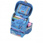 Schulranzen Space Set 5-teilig Dolphin Finja, Farbe: blau/petrol, Marke: Step by Step, EAN: 4047443538956, Abmessungen in cm: 28x37x20, Bild 7 von 14