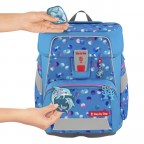 Schulranzen Space Set 5-teilig Dolphin Finja, Farbe: blau/petrol, Marke: Step by Step, EAN: 4047443538956, Abmessungen in cm: 28x37x20, Bild 3 von 14