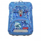 Schulranzen Fit Set 5-teilig Dolphin Finja, Farbe: blau/petrol, Marke: Step by Step, EAN: 4047443543929, Abmessungen in cm: 28x37.5x20, Bild 2 von 16